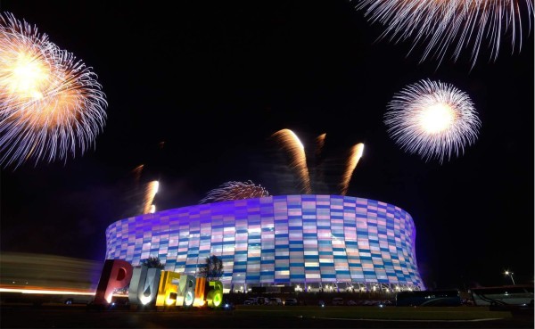 Puebla vence al Boca Juniors en el reestreno de su estadio