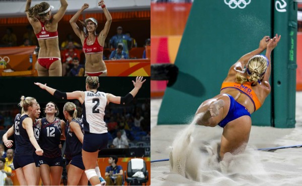 El voleibol, el deporte más sexy de los Juegos Olímpicos de Río 2016