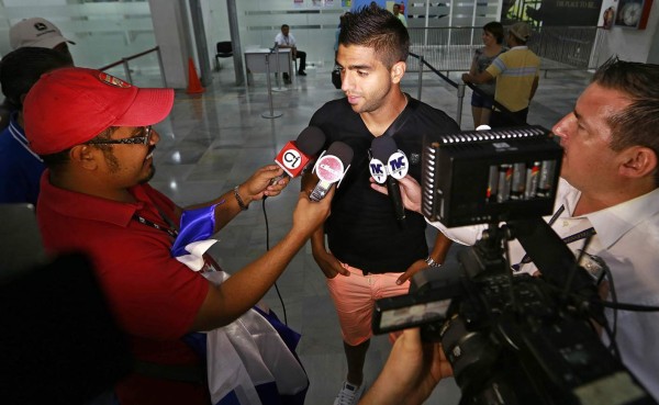 Jona Mejía: 'Para mí venir a Honduras es felicidad”