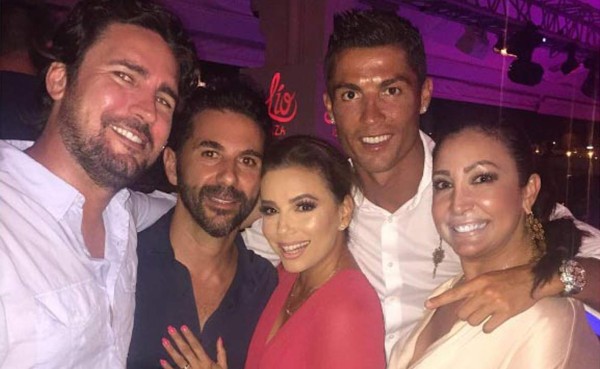 ¡Eva Longoria y Cristiano Ronaldo, juntos en Ibiza!