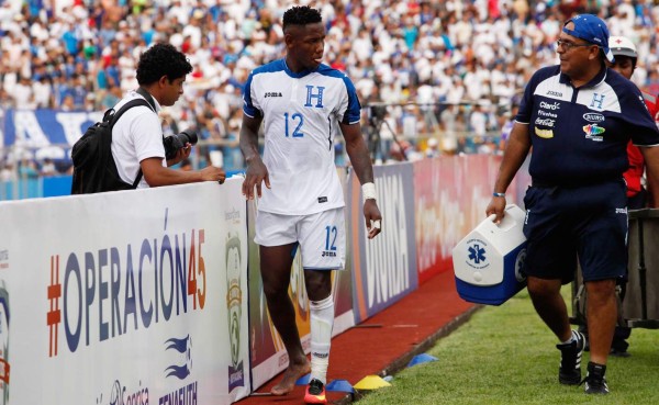 Romell Quioto sufrió contractura muscular en juego con Canadá