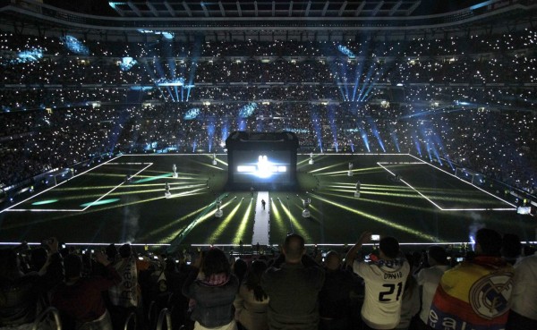 Espectacular festejo de 'La Décima' en el Bernabéu