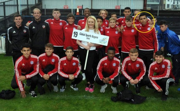 Hondureño representa de gran manera al Bayern Munich en Irlanda