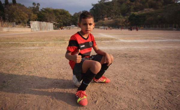 El niño hondureño que quiere ser como Cristiano Ronaldo&nbsp;&nbsp;
