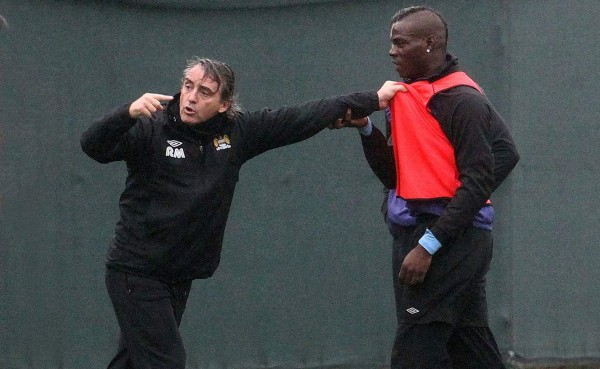 Roberto Mancini: 'Balotelli quiere ser como Ibra, pero no puede'