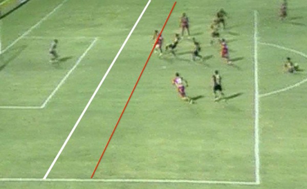 Video: Real España pidió fuera de juego en el 2-1 de Real Sociedad, pero no existió