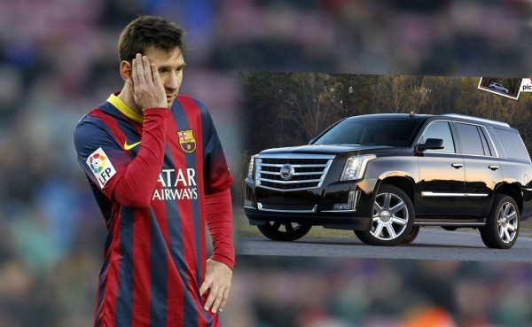 VIDEO: Empleado del Barcelona choca la lujosa camioneta de Leo Messi