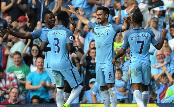 Goleada del Manchester City de Pep Guardiola 4-0 al Bournemouth