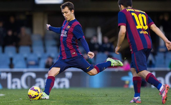 Grimaldo, prometedor capitán del Barça B, ficha por el Benfica