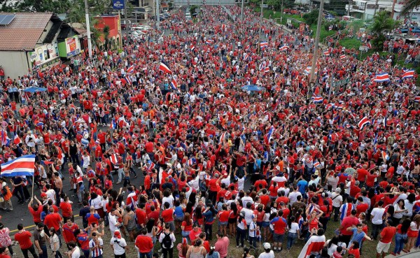 Las celebraciones en Costa Rica dejaron 31 detenidos y algunos heridos