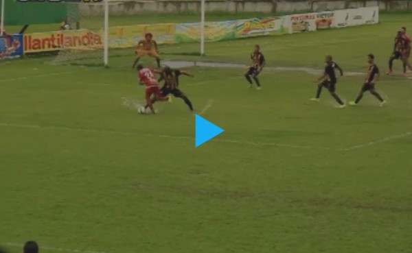 VIDEO: Real España reclama que no fue falta el penal que derivó en el 3-3 ante Real Sociedad