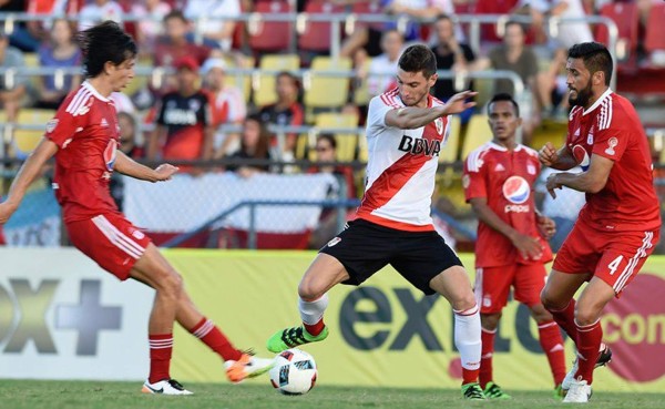 River Plate pierde con América de Cali antes de enfrentar a Motagua