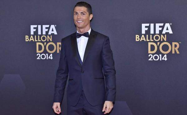 Cristiano fue vestido por Cristiano en la gala del Balón de Oro