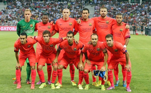 Barcelona no pasó del empate ante el Niza de Francia