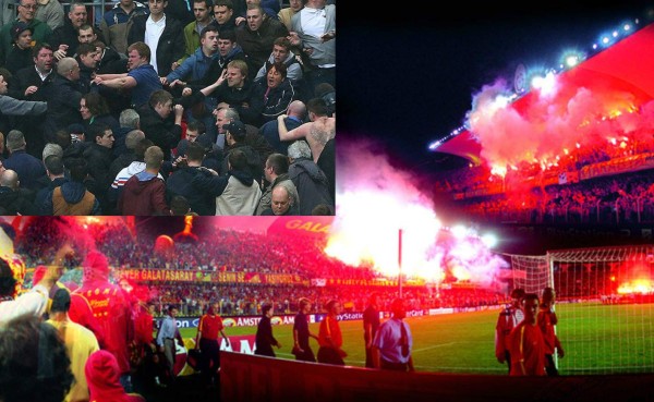 Las 10 barras que son consideradas como las más peligrosas en el mundo del fútbol