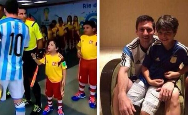 Padre de niño ignorado por Messi: 'Ese no es mi hijo'
