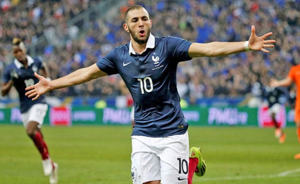 Benzema le ganó la partida a Cristiano Ronaldo en el Francia-Portugal