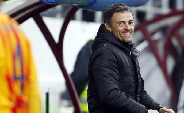 Luis Enrique: 'Estamos donde queremos estar gracias al trabajo hecho'