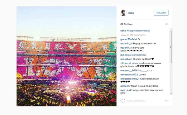 Los grandes cracks del fútbol mundial y su Día de San Valentín más hermoso