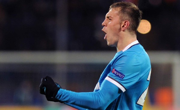 El Zenit doblegó al Valencia y sigue invicto en la Champions Legue