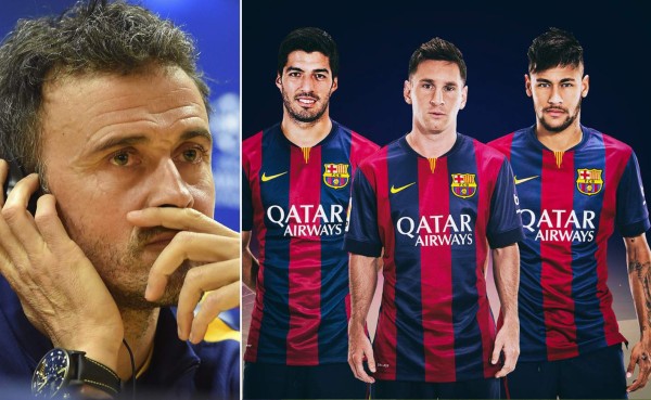 Luis Enrique: 'Al tridente le digo abracadabra, y sale magia'
