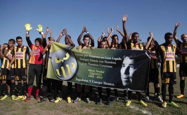 Marathón se sumará al tributo del Real España a Mario Verdial