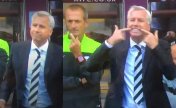 VIDEO: Pardew y su graciosa táctica para quitar presión a sus jugadores