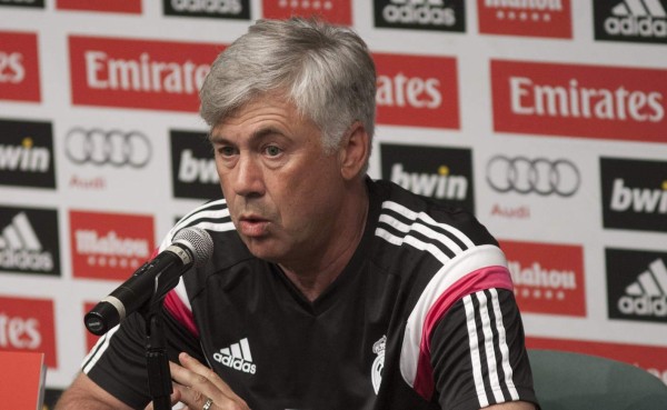 Carlo Ancelotti: 'No vamos a buscar otro delantero'