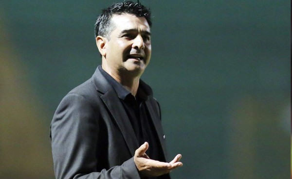 Diego Vázquez: 'Real España vino a buscar un empate a hacer tiempo y a tirarse atrás'