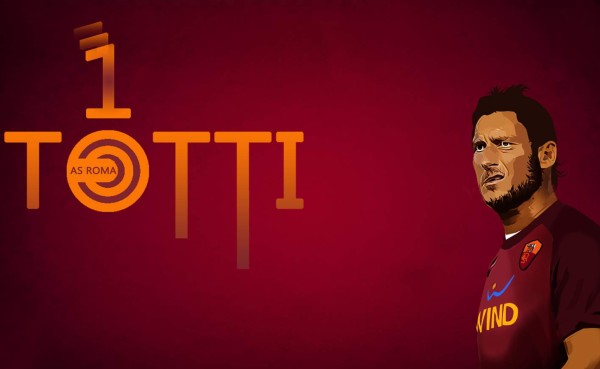 Francesco Totti, el adorado 'capitano' de la Roma de Italia