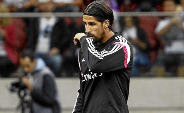 Khedira sufre lesión muscular y estaría de baja tres semanas