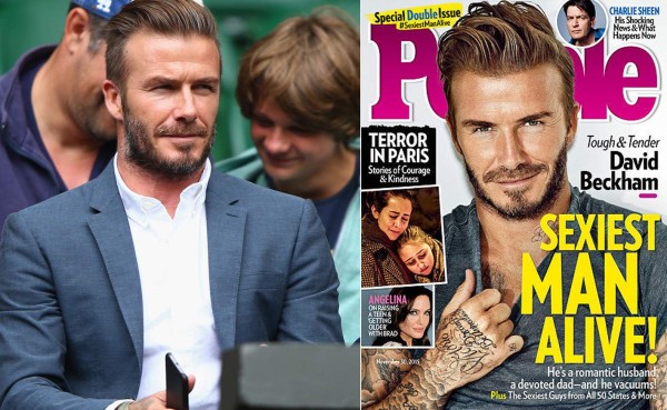 David Beckham designado el 'hombre más sexy del mundo' por la revista People