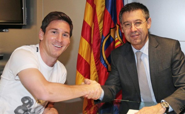 Bartomeu: 'Messi quiere acabar su carrera en Barcelona, no hay debate sobre eso'