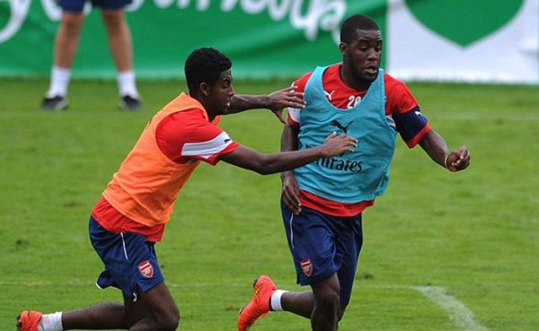 VIDEO: Joel Campbell ya inicia a convencer en el Arsenal