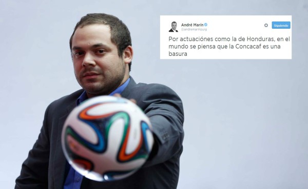 El BLOG desde Brasil: 'André Marín, pedí perdón'