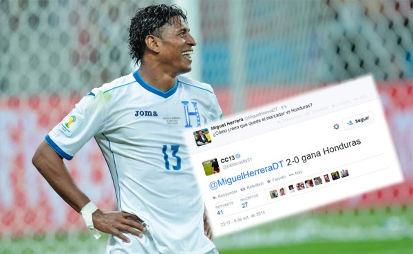 Carlo Costly le responde tuit al 'Piojo' Herrera