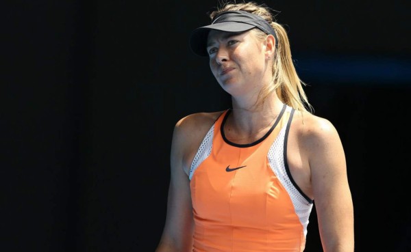 María Sharapova no jugará el Abierto de Doha por lesión
