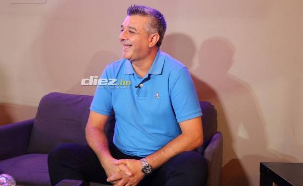 Diego Martín siempre está de buen humor. Atiende a la prensa y se la pasa bien.