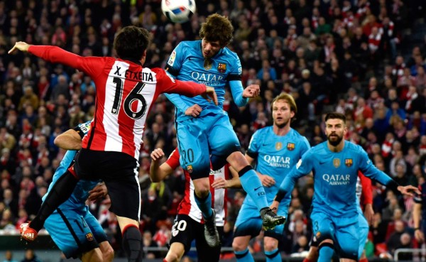 Barcelona no perdona al Athletic Cub y le gana en Copa del Rey