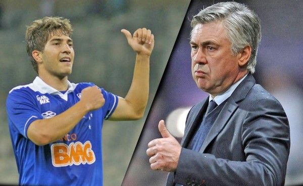 Carlo Ancelotti le abre las puertas del Real Madrid a Lucas Silva