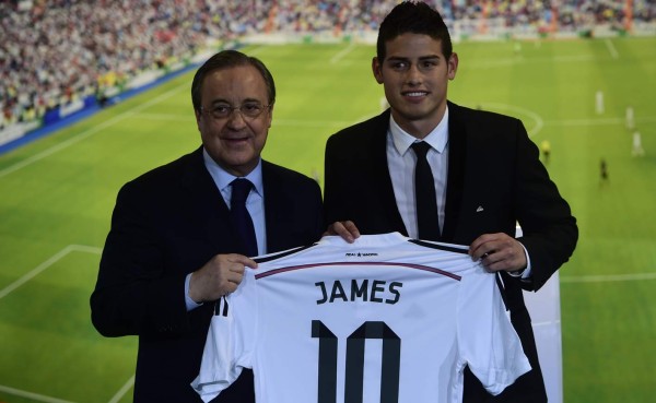 Florentino Pérez: 'James Rodríguez seduce por su calidad'