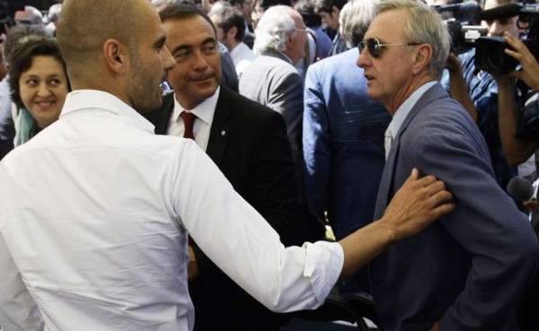 Pep Guardiola: 'No sabía nada de fútbol hasta que conocí a Cruyff'