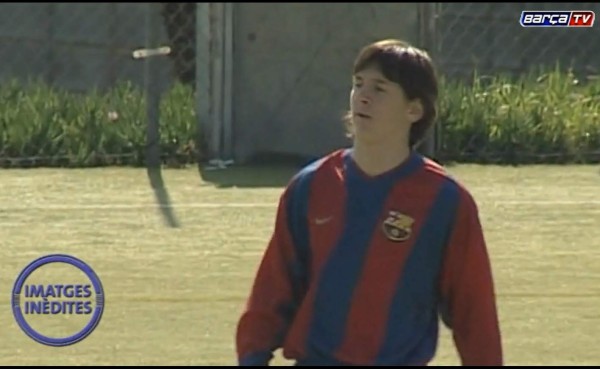 VIDEO: El Barcelona revela imágenes inéditas de Messi