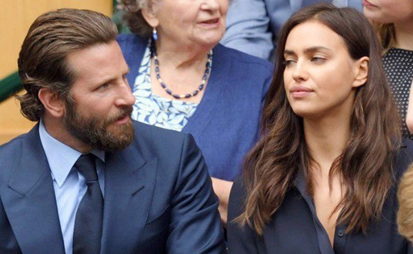 VIDEO: Captan a Bradley Cooper peleando con Irina Shayk en Wimbledoon
