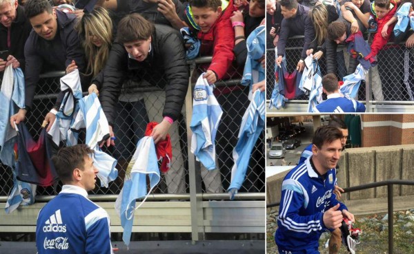 ¡Messi desata la locura en Washington!