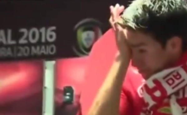VIDEO: Nicolás Gaitán se despide entre lágrimas del Benfica