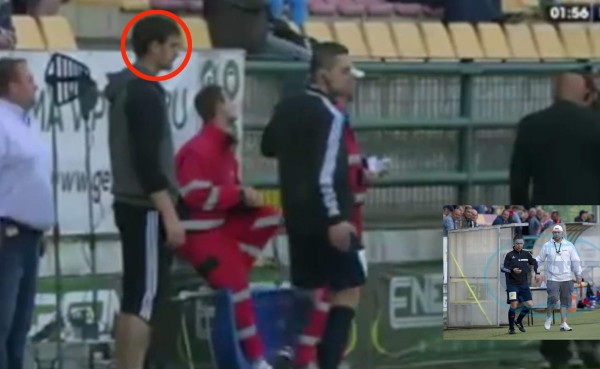 VIDEO: Árbitro llega borracho a un partido de primera en República Checa