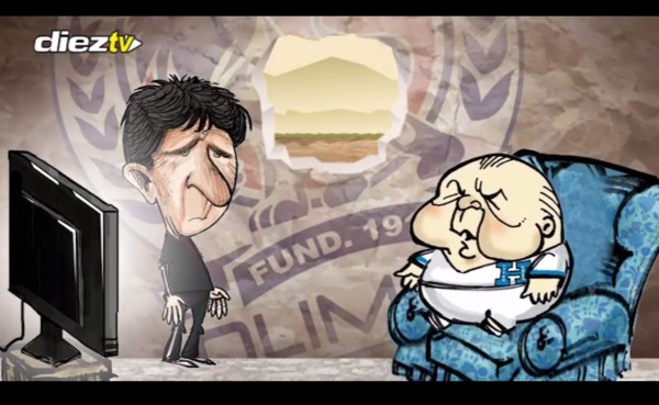 DIEZ-CÓMICS: Ferrari se pone la camisa de Honduras... ¡Progreso!