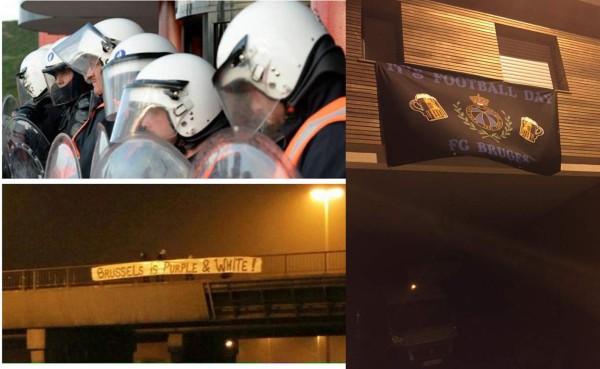 Altercado y detenidos antes del partido de Copa entre Anderlecht y Brujas