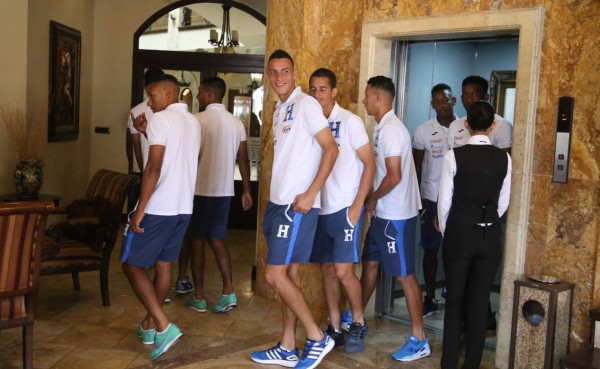 La tranquilidad reina en el hotel de concentración de la Selección de Honduras